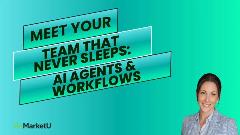 Business owner using AI automation systems and workflows to manage marketing and operations efficiently. Marketing Workflow